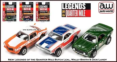 Auto World 3 Legends Of The Quarter Mile Booth Leal & Landy Also Fits AW SC361 • $79.95