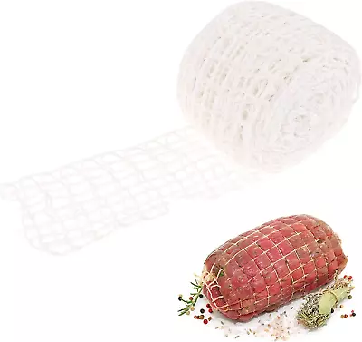 5M Meat Netting RollSize 18Elastic Smoked Meat Poultry Ham Netting Meat Butche • $18.04