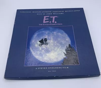 RARE LP VINYL: E.T. The Extra Terrestrial - Narrated By Michael Jackson  Poster • $43