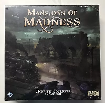 Fantasy Flight Games Mansions Of Madness Horrific Journeys Expansion NIP • $39.95