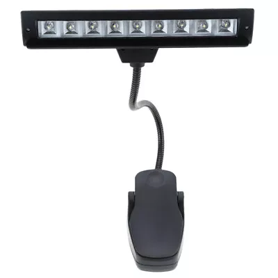 3X(9  LED Reading Lamp Reading Light Desk Clip Lamp For Piano Music8866 • $34.67