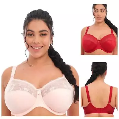 Elomi Morgan Bra Full Cup Side Support 4111 Underwired Plus Size Bras Lingerie • £37.80