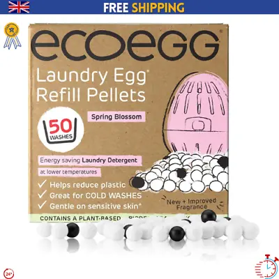 Ecoegg Laundry Egg Refills Spring Blossom 50 Washes • £5.38