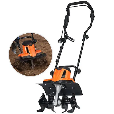 VEVOR 10 Amp Electric Tiller Corded Electric Tiller/Cultivator 14  W X 3.94  D • $94.99