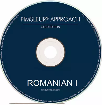 Pimsleur Romanian I - 16 CDs - Level 1 (One) 30 Units • £47