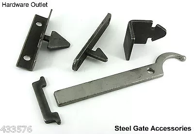 Gate Accessories - Gate Latches Catches - Keeper Holder Strike Plates Mild Steel • £4