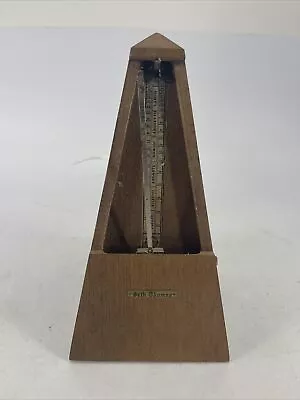 Vintage Seth Thomas Metronome Wind Up De Maelzel Talley Industries Music Timer • $24.29