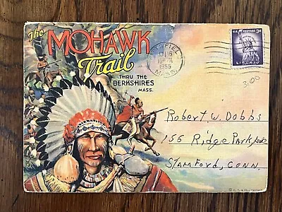 $2.99 • Buy Vintage   Mohawk Trail   Berkshires Mass.  Postcard Folder 18 Views  Posted