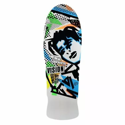 VISION ORIGINAL MG MARK GONZALES SKATEBOARD DECK - REISSUE - 10  X 30  - WHITE • $84.95