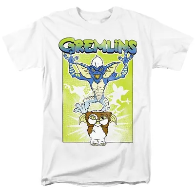 Gremlins Mogwai T-shirt Retro 80s Movie Distressed Men's Classic Fit Graphic Tee • $19.99