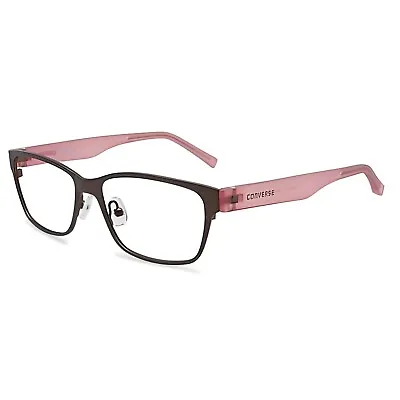 New Converse Eyeglass W Soft Case - Shutter Brown/ Pink Temple(49-14-135)kids • $20.99