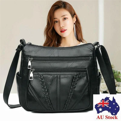 $14.20 • Buy Mother's Bag Shoulder Messenger Bag Women's Handbag Buy Vegetable Bag