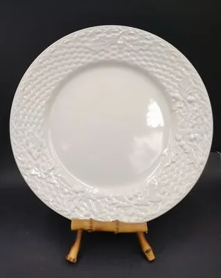 Mikasa Woodland  ED902 White Dinner Plate • $24.28