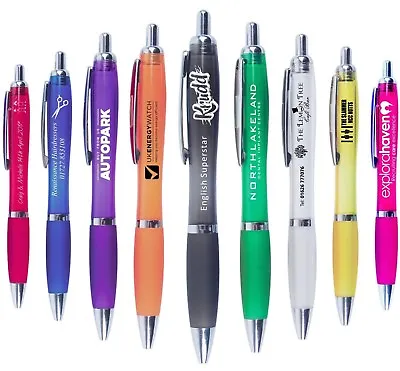 FULL COLOUR PRINT Personalised Printed Pens Promotional Budget Custom • £32