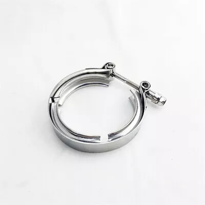 $12.09 • Buy 2.5'' Universal Stainless Steel V-Band Clamp For Turbo Downpipe Exhaust Pipe