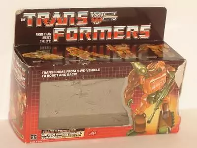 G1 Transformer Autobot Roadbuster Empty Box Lot # 1  Cleaned/flawed  • $79.99