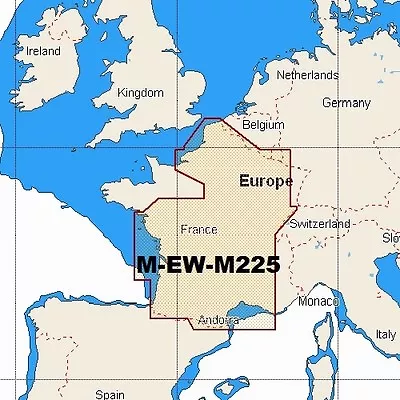 C-MAP MAX WIDE M-EW-M225 FRANCE INLAND WATERS MSD/SD Chart • $301.92