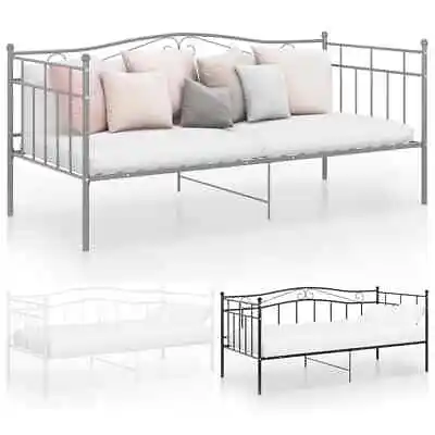 Sofa Bed Frame Metal Occasional Sleepover Sofa Guest Bed Resting Daybed VidaXL • £108.99