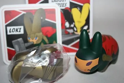 Kidrobot Mini Marvel Labbit Loki Villain Thor Series 1 Designer Art Toy • $12