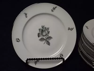 Vita Craft Fine China Bavaria Germany Midnight Rose 6  Fruit Plate • $10