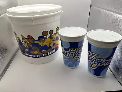 West Virginia Cups And Bucket Nostalgia Basketball • $19.99