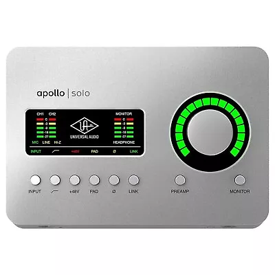 Universal Audio Apollo Solo Heritage Edition USB Audio Interface • $569.99