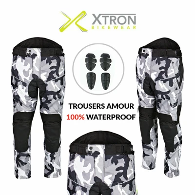 £38.99 • Buy Motorbike Motorcycle Trousers Waterproof Cordura CE Armoured Cargo Biker Pants