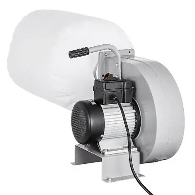 VEVOR 1 HP Light Duty Industrial Dust Collector Dedicated Cleaner 30 Micron Bag • $139