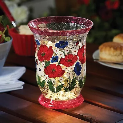 Hope And Glory Hurricane Lantern With Light • £11.99