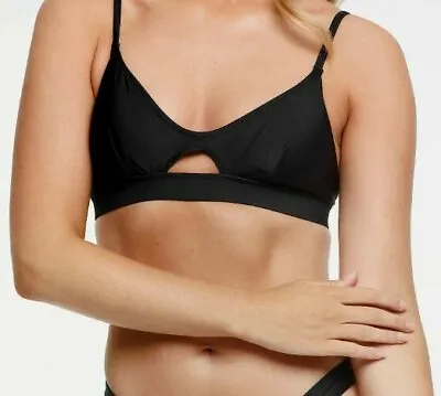 $64.90 • Buy Tigerlily ESSENTIALS Bikini Black Size  AU8/10 RRP $160+