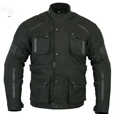 Motorcycle Jacket Mens Motorbike Racing Armoured Suits Waterproof Jackets • $126