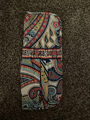 Vera Bradley Curling & Flat Iron Cover In Marina Paisley Print • $12.99