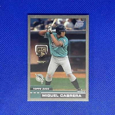 Miguel Cabrera 2020 Topps Retrospective RC Logo Medallion #RCR-MC • $3.99