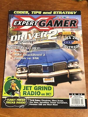 £9.83 • Buy Expert Gamer Magazine #80 February 2001 Driver 2 Banjo Tooie WWF Smackdown