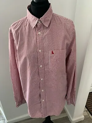 Musto Sailing L/S Striped  Shirt  Size L  Chest 44 • £14.99