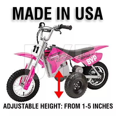 X RAZOR MX125 MX350 MX400 YOUTH TRAINING WHEELS 350 400 MX Motorcycle ALL YEARS • $87.95