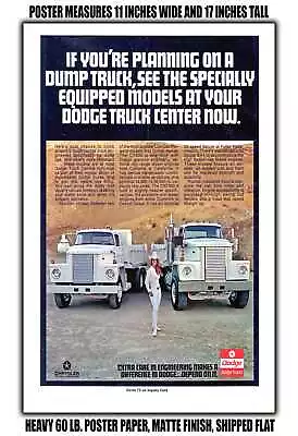 11x17 POSTER - 1973 Dodge Low Cab Forward Trucks • $16.16