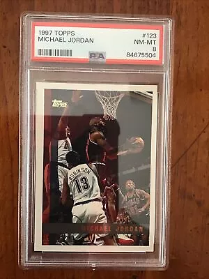 1997-98 Topps - #123 Michael Jordan • $14.99