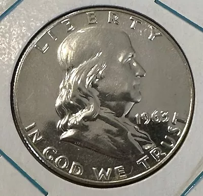 1963-P Franklin Half Dollar - Proof - (P4-3) • $19.95