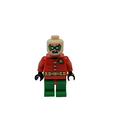 Lego DC Super Heroes Batman Robin No Cape Hair Sh112 Mini Figure • $10