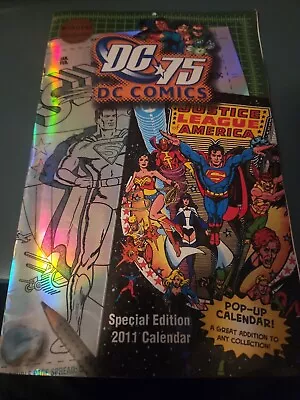 DC Comics 2011 Special Edition Pop-up Calendar Superman Wonder Woman Borders • $19.99