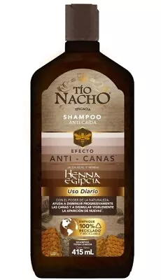 TIO NACHO SHAMPOO ANTI CANAS - FRASCO De 415ml C/u - ENVIO GRATIS  • $20.99