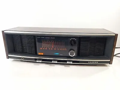 Vintage 1970s  Lloyd's AM/FM Tabletop Multiplex Stereo Model RR-6777 - Working  • $54.99