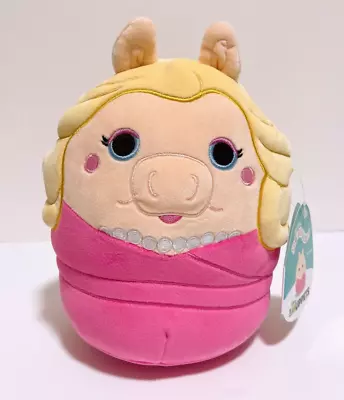 Squishmallows Disney The Muppets Characters 8  Miss Piggy Plush Doll • $24.99