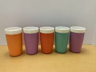 Vintage MCM Bolero Therm-O-Ware Cup Tumblers 5”Vintage 1950-60's Original • $29