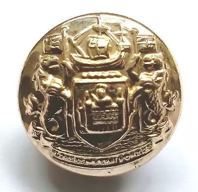 Port Of London Authority Railway Large Brass Button • £1.50