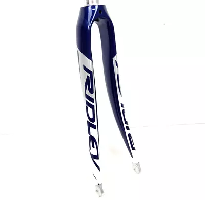 Ridley 4ZA Carbon Fibre Road Bike Forks 700C 1 1/8  300mm QR Rim Brake 6544-C10 • £79.95