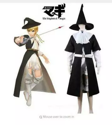 Magi: The Labyrinth Of Magic Titus Alexius Magic School Uniform Cosplay Costume& • $66.99