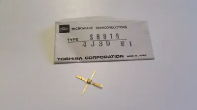 S8818 Toshiba Microwave Low Noise GaAs FET Transistor 2-18 GHz (1pc) SHIPS USA • $12.95