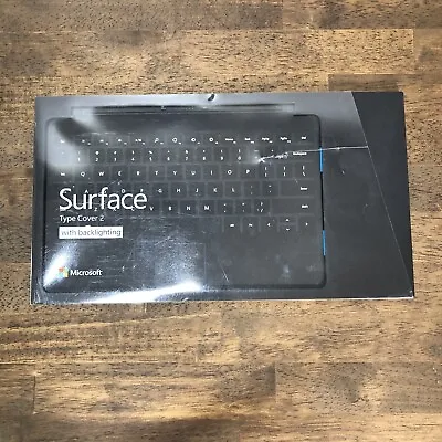 Microsoft 1561 Surface Pro RT Type Cover 2 With Backlighting Black OEM GENUINE • $62.96